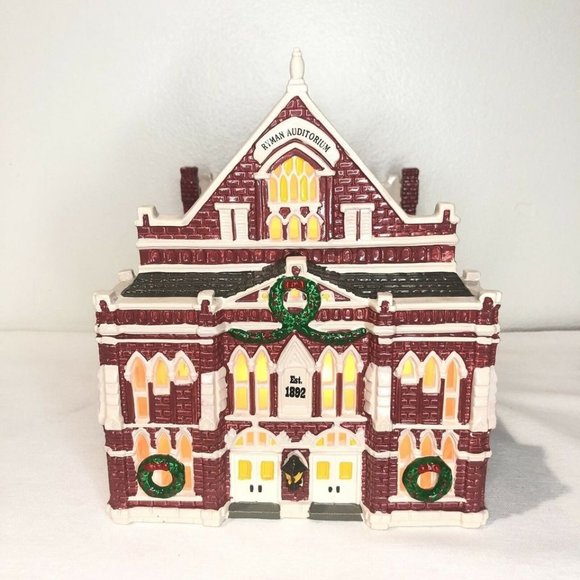 Dept 56 Snow Village - Ryman Auditorium / Grand Ole Opry - Picture 1 of 5